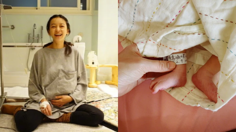 陳意涵生了!地表最強孕婦平安生下水瓶座兒子,取名「小初」