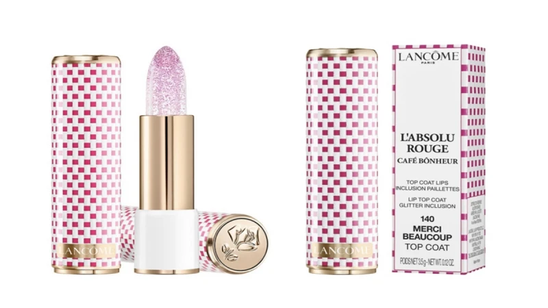 是粉紅泡泡！蘭蔻推出宛如包裹閃亮糖果紙的透明唇膏，打底+疊擦一物二用讓妳少女心噴發