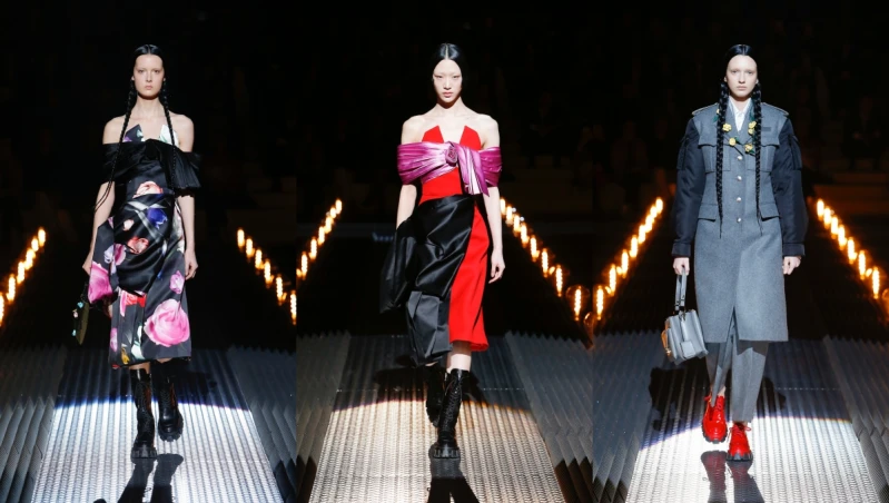 以科學怪人的新娘為靈感！PRADA秋冬大秀打造暗黑浪漫系女孩的時髦裝束