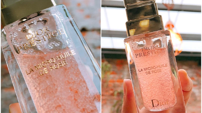 季節交替的時候,再多的精華液也抵不過這一瓶:迪奧精萃再生微導精萃,用粉紅花蜜泡泡精華為肌膚補充營養