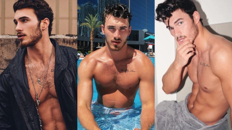 來人啊，誰來扶姐一下…20歲超鮮美國IG網紅 Michael Yerger 落腮鬍加上綠眼球根本逆天！