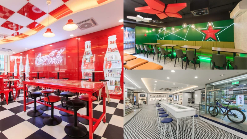 小七最狂IG打卡特色美店誕生！聯手可口可樂、海尼根、瑪莎拉蒂打造3間7-ELEVEN全新品牌聯名店