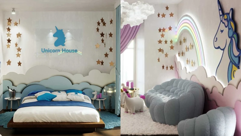 全球唯一！Booking.com於米蘭打造超夢幻「獨角獸之屋」，限時快閃3晚開放入住