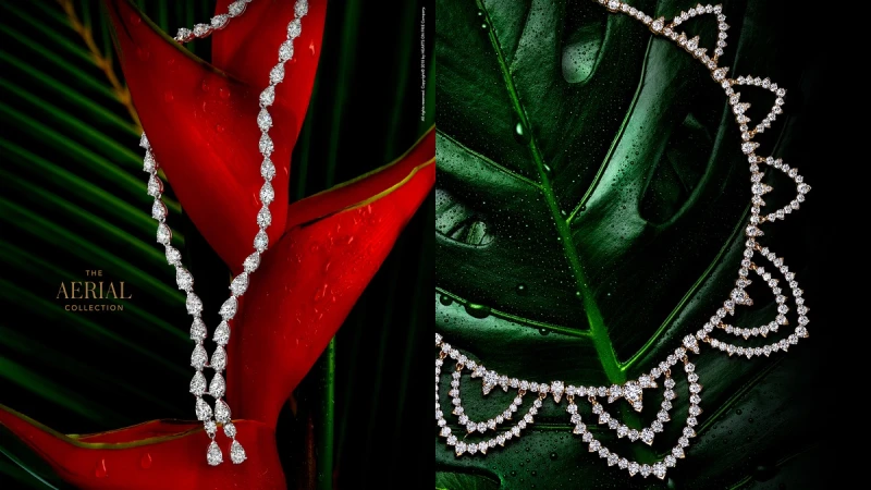 HEARTS ON FIRE AERIAL高級訂製珠寶展，讓妳親眼見證珍稀非凡、浪漫奇幻的璀璨藝術！