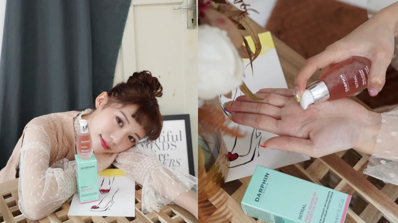 發現敏感肌的神隊友~美少女紀卜心最愛的「療癒小粉紅」全面舒緩敏感肌&amp;迷人精油花香，貴婦級療癒感太強大～