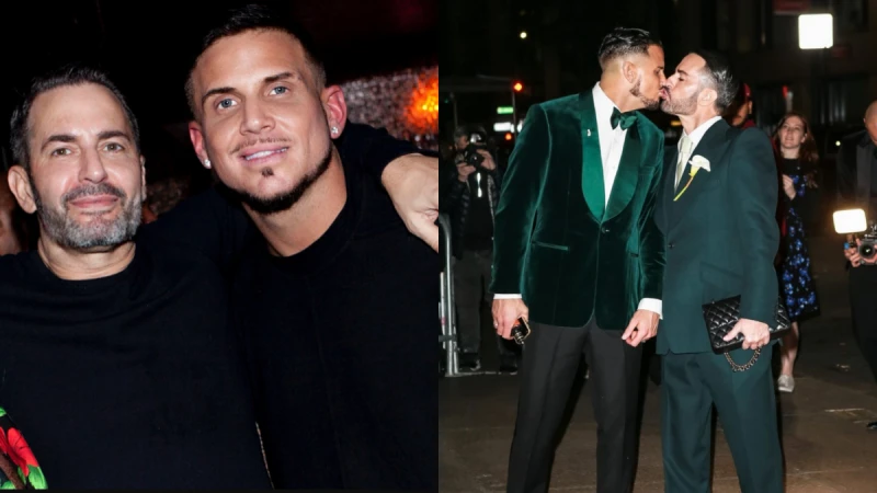 時尚圈小馬哥結婚啦！55歲Marc Jacobs與男友紐約浪漫完婚，IG甜曬婚戒：「企鵝一生只會有一個伴侶。」