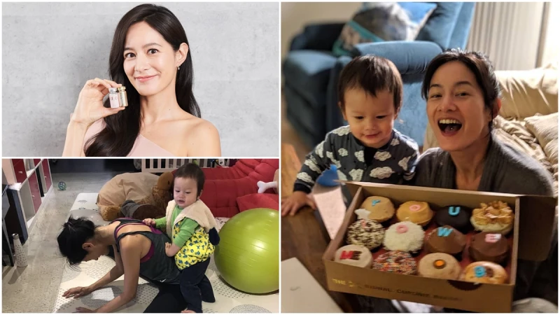 Janet為兒子挑選臍帶血銀行接觸到生技保養,有了產品加持不怕變老,卻最怕孩子長太快!