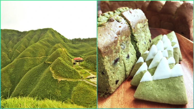 發現宜蘭綠色奇蹟 神級景點甜點一次收服 Q版抹茶山+茶香甜點 礁溪老爺春日限定一抹小清新