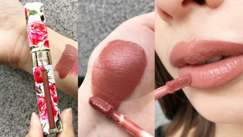 DOLCE&GABBANA快閃店台北再現,綻放凝霧唇釉「#2焦糖奶茶」美出新高度