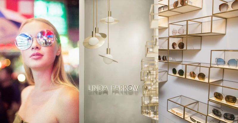 從小野洋子到Lady Gaga都愛它！英倫墨鏡品牌Linda Farrow全台第一家專賣店進駐微風南山