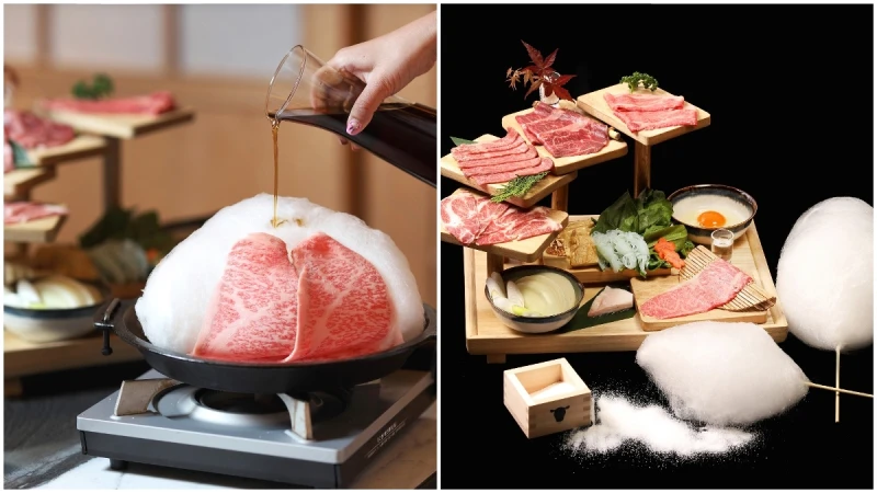 棉花糖融化瞬間融心 最療癒壽喜燒「樂軒松阪亭」大份量和牛五款必衝這一鍋