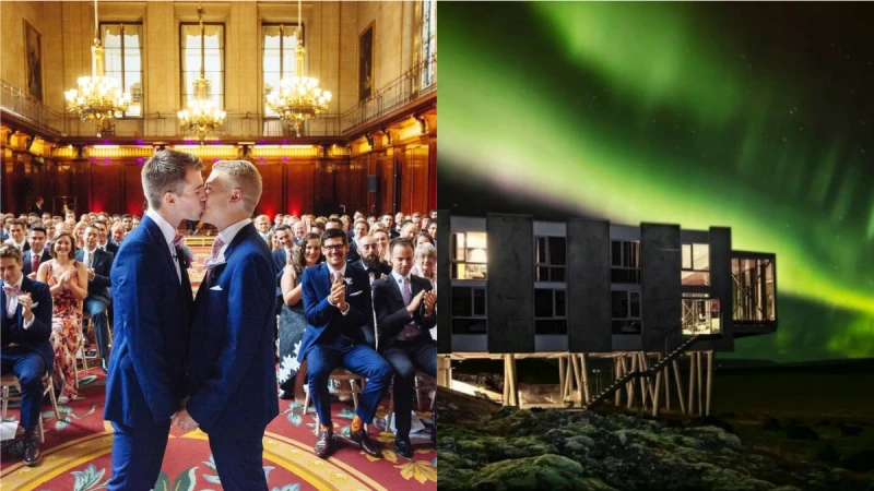 【玩咖懶人包】同志們終於能結婚了！盤點5大夢幻婚禮景點，準備好向親友發紅色炸彈囉