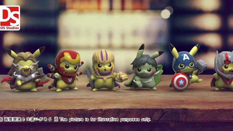 史上超萌公仔登場！「復仇者x皮卡丘」連大反派薩諾斯都好想收