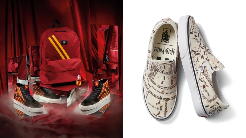 開賣品項、日期、地點全公開！全球同步上市VANS X哈利波特聯名鞋款，這雙懶人鞋絕對很難搶