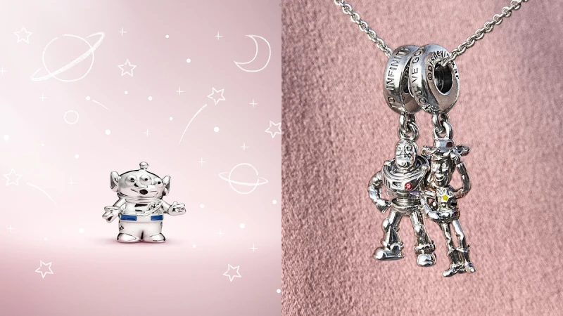 胡迪、三眼怪、巴斯光年…全部太精緻可愛！PANDORA第一次推出《玩具總動員》系列聯名串飾