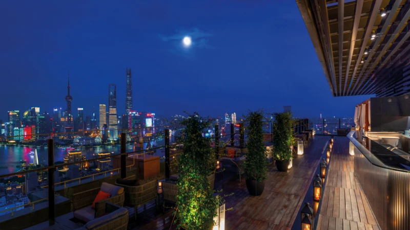 從48樓眺望都市美景，上海寶格麗酒店La Terrazza在5/24正式開幕！