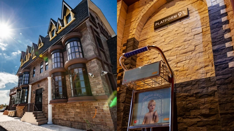 台灣竟有一座「霍格華茲城堡」！能伴隨神秘古堡、九又四分之三月台入夢鄉，哈利波特迷必住一回