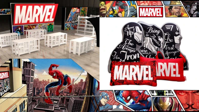 必朝聖！「漫威80週年快閃店」6大亮點整理，上百種商品超好買、200公分高蜘蛛人坐鎮等著你，快衝一波吧