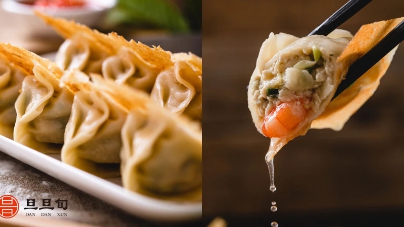 光看圖片就流口水！「旦旦旬餃子專賣店」首間門市推出超酥脆爆汁日式煎餃、花生捲冰淇淋