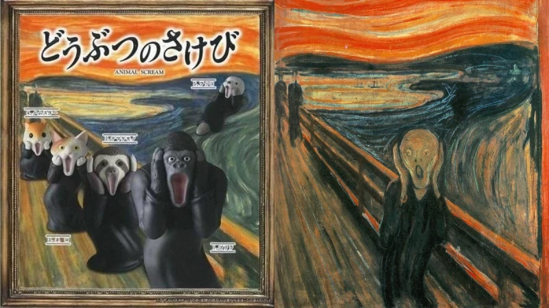 獵奇系扭蛋「動物的吶喊」即將發售！大猩猩、樹懶、貓咪放聲尖叫超可愛，準備開扭啦
