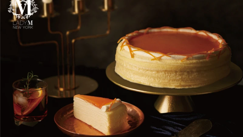 Lady M父親節新口味來了！首度推出微醺「內格羅尼調酒千層蛋糕」，攜手O! Balloon打造七夕情人節限定組合甜點