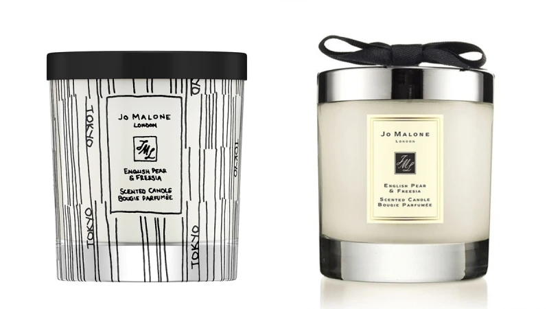 Jo Malone London推出手繪版英國梨與小蒼蘭蠟燭!原來是2019城市限定版包裝~手繪的童趣線條太可愛