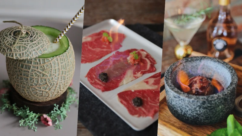 視覺爆棚整顆哈密瓜燒酒！全新韓系酒吧「She_Design TAPAS SOJU BAR」，還有專屬派對推車，超適合與姐妹們喝一杯