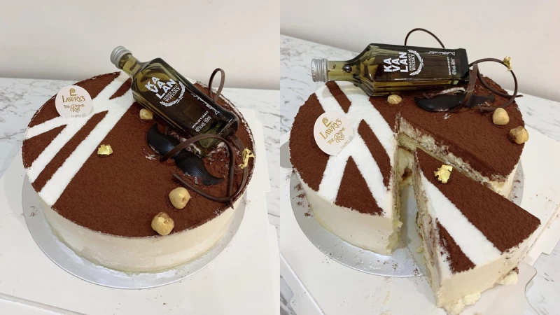 勞瑞斯Lawry’s父親節祭出限量「尊爵威士忌提拉米蘇」！滿滿威士忌酒香結合咖啡香氣，完全是大人味微醺蛋糕