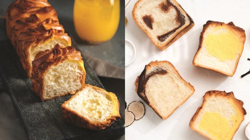 7-11聯手精品烘焙昂舒巴黎推出「波浪丹麥吐司」！27層純手工網美級吐司，松露海鹽、絕品奶油兩款口味必吃