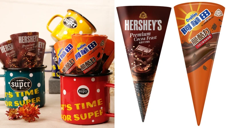 夏天就是要吃冰！HERSHEY&#039;S、阿華田X杜老爺推出聯名冰品，萊爾富獨家限量開賣