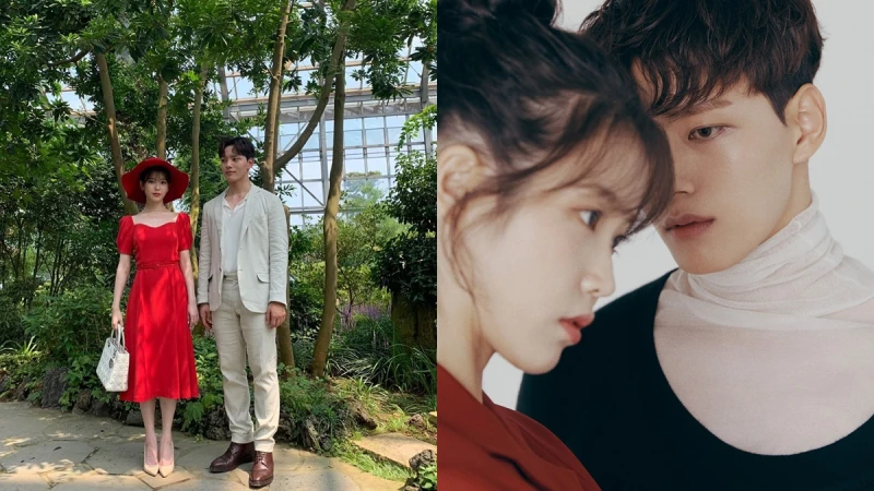 這對滿燦CP我可以!IU、呂珍九經典黑白配、典雅復古風的情侶穿搭請筆記