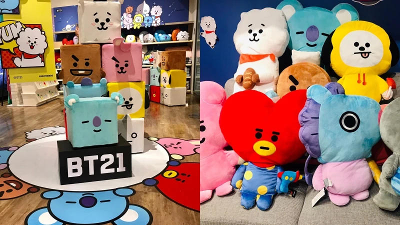 BT21超萌登場！「HOLA X BT21」聯名推出18款限定款實用居家小物，抱枕、頸枕、保溫瓶、香氛片……萌翻你家