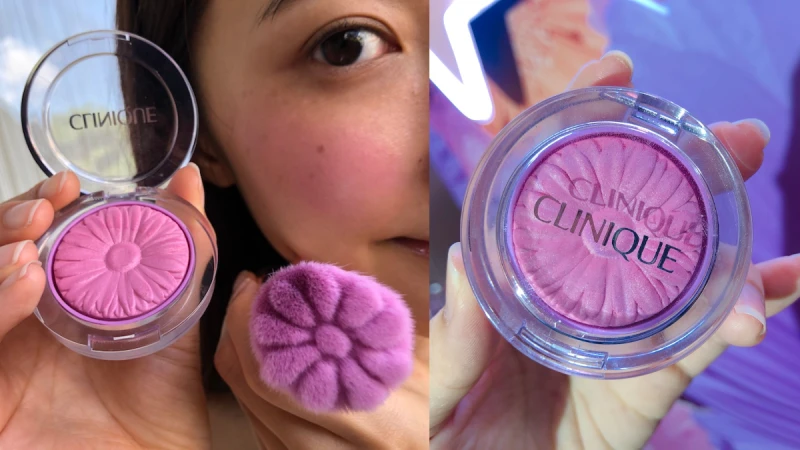 花農久等！倩碧小花腮紅超甜美「baby色薰粉紫」＋軟萌可愛「花瓣刷」，等不及要來採收