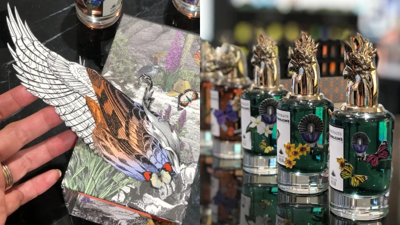 繼Penhaligon&#039;s潘海利根Portraits系列再添犀牛鸚鵡全新角色後，綴上絕美紙雕限定版也華麗登場！