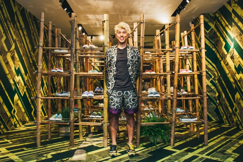 Daniel Wong回歸初心！五周年快閃限定 築起信義區最時尚的竹林