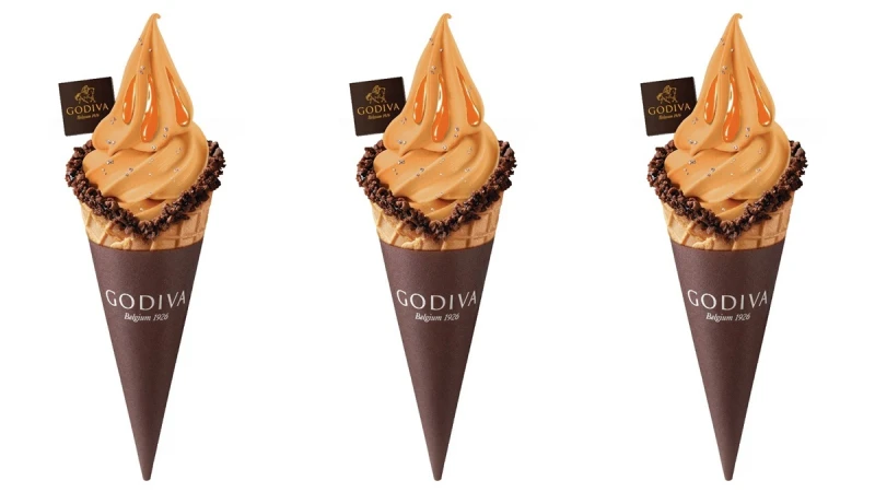 GODIVA推出秋季限定新口味！全新海鹽焦糖霜淇淋，微苦微甜的幸福滋味必來一支
