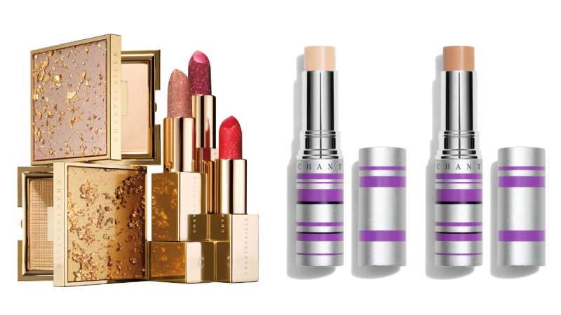 【2019聖誕彩妝】李佳琦推爆香緹卡唇膏#紅瑪瑙回歸！超閃耀金箔包裝限時登場，加映最新真實肌膚底妝棒開箱！