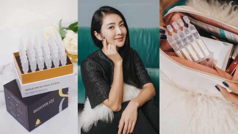 小紅書討論度飆高的潤百顏來了～直擊媽咪速玲化妝包，滿滿都是潤百顏，超級燒心的秘密養膚神品，一天一小瓶，取代滿桌的瓶瓶罐罐！