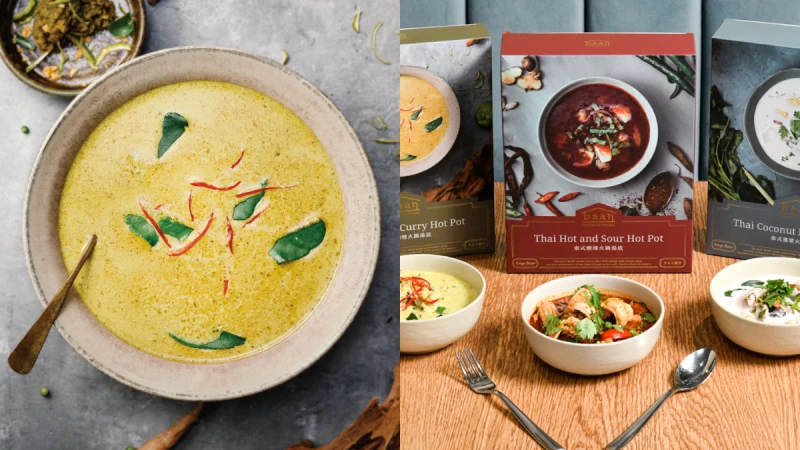 星級主廚餐廳baan的泰式酸辣湯、椰漿湯和綠咖哩火鍋PChome就買得到