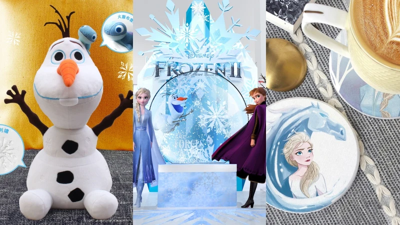 滿滿超萌雪寶!全台3家「冰雪奇緣期間限定店」3大亮點公開,必買艾莎與雪寶限定周邊