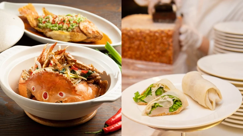 爆炒沙茶鮮蟹、古早味花生香菜冰淇淋吃到飽！君悅酒店60道「食在好台」主題美食限時登場，重溫美好家鄉味