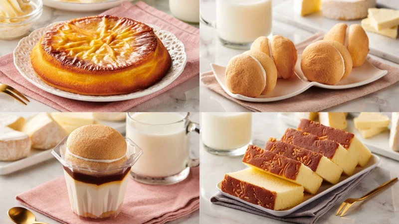 全聯We Sweet第二波起司系列甜點登場！乳酪空氣蛋糕、紐奧良芝士燒......4款加碼新品11/22開賣