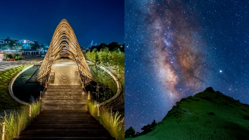 台灣最美「光」景在這裡!高美館、花博竹跡館、合歡山暗空公園獲得2019光環境獎肯定