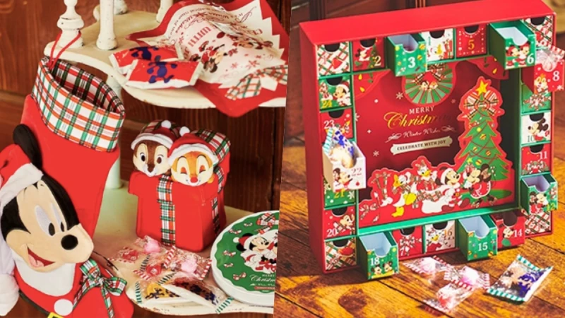 迪士尼推出「2019聖誕倒數月曆」米奇米妮、冰雪奇緣、奇奇蒂蒂、星際大戰…5款聖誕禮物推薦