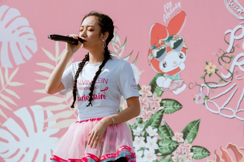 2019 PINK RUN 眾星齊聚—「吳卓源 Julia」實力磁性美聲 跑友沉浸陶醉