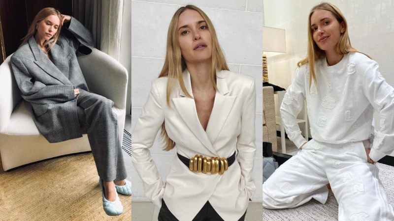 素色開襟衫、套頭毛衣，她就是基本款穿搭的強者！取經Pernille Teisbaek的俐落穿衣美學