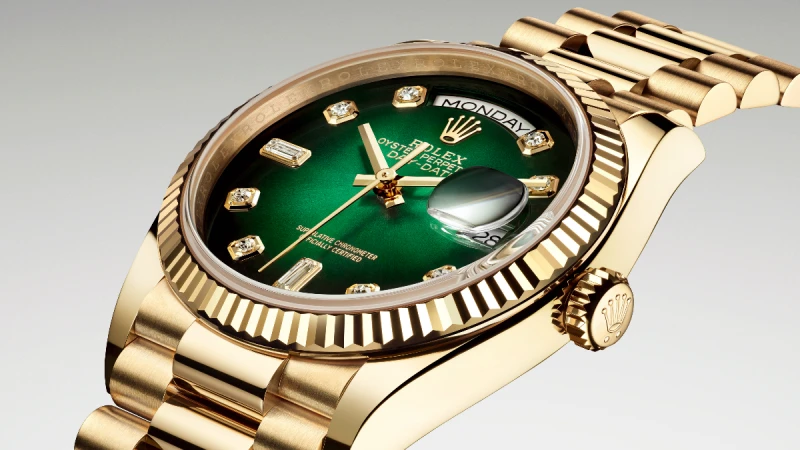 勞力士經典腕錶Day-Date 36 綻放腕間的華麗風采