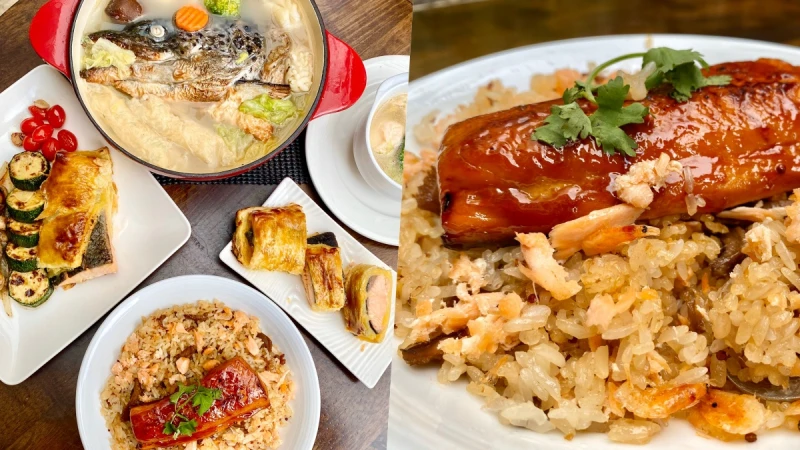 懶人鮭魚料理推薦！美威鮭魚推「鮭魚藜麥油飯、鮭魚頭海鮮鍋」30分鐘內輕鬆完成一桌好菜