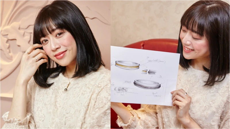 讓逸歡忍不住瞞著男友入手的絕美情人禮♥ 訂製專屬理想型對戒，最能傳遞戀人間獨一無二的愛情密語！