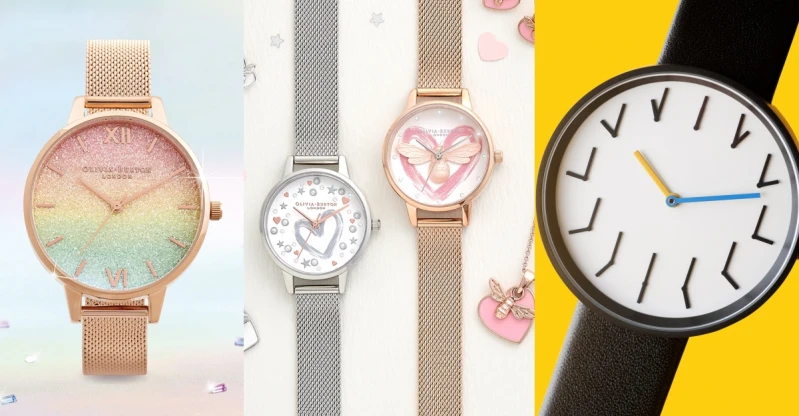 情人節送「手錶」紀念兩人的甜蜜戀愛史！Olivia Burton彩虹漸層錶超有少女心、Anicorn適合酷女友
